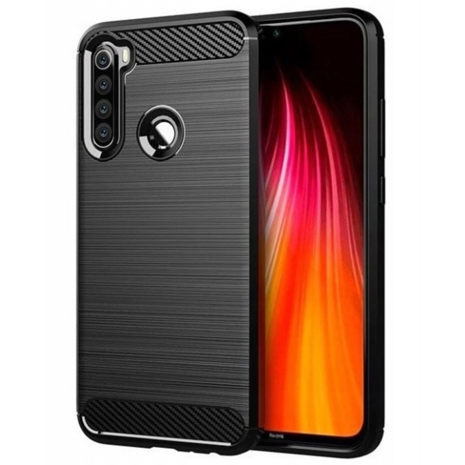 Etui Carbon Xiaomi Redmi Note 8t Czarny D R O 9512